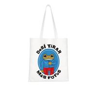 IRUHHGU Unisexe DtMF - Bad Bunny - Sapo Concho Toad Toad Tote Bags Sac à provisions en Toile pour Sacs à Main de Fille