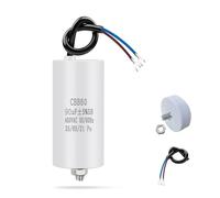 Iruihoo CBB60 450V 90UF, 50/60HZ Capacitor, Condensateur antiparasite microfarad, Condensateur de démarrage moteur avec fil