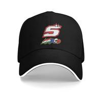 IRURYSHH 2025 Johann Zarco No 5 Sun Casquette de Baseball Été y2k Mignon Trucker Chapeau pour Unisexe Hommes Tennis Skate Casquettes de Baseball