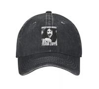 IRURYSHH Frank Zappa, Chapeau en Denim Noir Outdoor Adventures Caps Casquette de Baseball pour Hommes