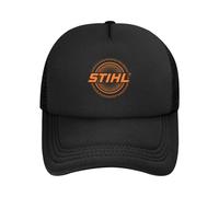 IRURYSHH Lettre de Mode S-Stihls Trucker Cap Hommes Femmes Papa Chapeau Chapeau De Soleil Chapeaux De Soleil Casquettes De Baseball en Polyester Réglable Mesh Été