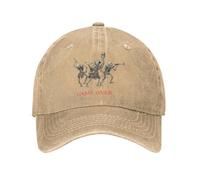 IRURYSHH Royaume Venir délivrance Mort écran Casquette de Baseball Soleil Crème Solaire Design Lavé Trucker Chapeau Hommes Adulte Gym Snapback Cap