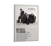 IRUWQUP Impression sur toile « No Need To Argue by The Cranberries » - Décoration murale pour salon, chambre à coucher - 40 x 60 cm - Style cadre