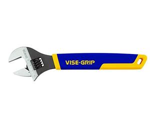 IRWIN 10505488 IW10505488 Clé à molette 200 mm: poignée pro touch, Bleu