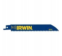 IRWIN - 606R Lame de scie sabre 150mm Coupe rapide du bois, paquet de 5