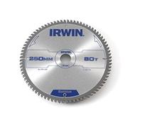 Irwin Aluminium Lame de scie circulaire 250 x 30 x 2,5 mm 80 dents