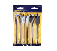 IRWIN® - Ensemble de mèches plates Blue Groove 4X, 6 pièces