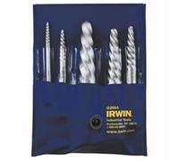 IRWIN Extracteur de vis, cannelure spirale, 6 pièces (53545)