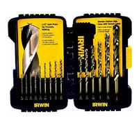 IRWIN Industrial Tools Fractional Tige Droite Jobber Longueur en métal de classement de forets, 316015