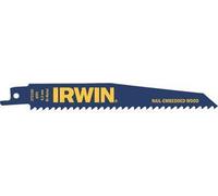 Irwin lame de scie sabre 300mm 6 w/inch / bois avec clous (5pcs)