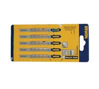 IRWIN - Lames de scie sauteuse pour le métal, paquet de 5 T118B