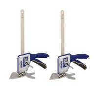 IRWIN Lot de 2 crics de Construction à Levage Rapide, Outil de Levage Manuel, Multifonctionnel, Levage jusqu'à 25,4 cm et capacité de Levage de 150 kg (IRHT83100-2)