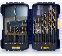 Irwin Set 15Pcs 1.5Mm, 2Mm, 2.5Mm, 3Mm, 4Mm, 4.5Mm, 5Mm, 5.5Mm, 6Mm, 6.5Mm, 7Mm, 8Mm, 9Mm, 10Mm