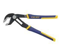 IRWIN Tools 4935351 Pince à vis rainurée, mâchoire en V, 15,2 cm (4935351), noir, bleu jaune, argent