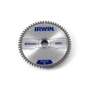Lame de scie pour aluminium Irwin; 216x2 5x30 0 mm; Z60; -6°