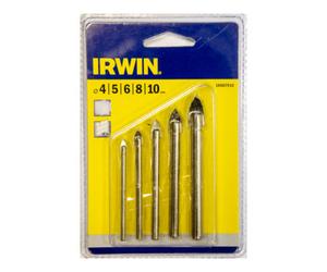Irwin Tools Irwin Set de 5 forets pour verre et carrelage Quantité:1