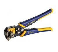 IRWIN Vise-Grip 2078300 Pince à dénuder, Auto-réglable, 20,3 cm (2078300), Bleu/Jaune