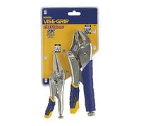 Irwin VISE-GRIP T77T JEU PINCES-ÉTAUX 2 pcs desserrage rapide mâchoires courbes