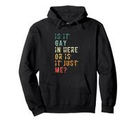 is It Gay in Here Or is It Just Me ? - Vintage Retro Sweat à Capuche