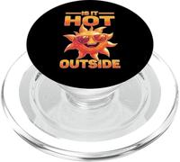 is It Hot Outside Snack Movie Popcorn Joke - PopSockets PopGrip pour MagSafe