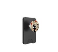 is It Skills Or Luck Retro Lets Play Some Cards Chat Noir PopSockets PopWallet pour MagSafe
