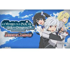 Is It Wrong to Try to Pick Up Girls in a Dungeon Familia Myth Infinite Combate (PS4)