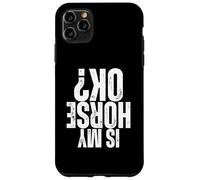 is My Horse Okay Horse Vaulters des voltes équestres drôles Coque pour iPhone 11 Pro Max