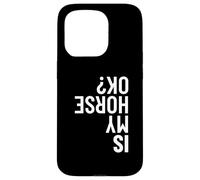 is My Horse Okay Horse Vaulters des voltes équestres drôles Coque pour iPhone 15 Pro