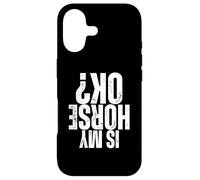 is My Horse Okay Horse Vaulters des voltes équestres drôles Coque pour iPhone 17