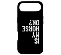 is My Horse Okay Horse Vaulters des voltes équestres drôles Coque pour iPhone Air