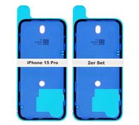 IS-TECK Lot de 2 autocollants de rechange pour iPhone 14 15 16 Plus Pro Max pour coque arrière et boîtier - Joint autocollant étanche (iPhone 15 Pro)