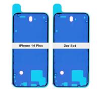 IS-TECK Lot de 2 autocollants de rechange pour iPhone 14 15 16 Plus Pro Max pour coque arrière et boîtier de cadre, film d'étanchéité (iPhone 14 Plus)