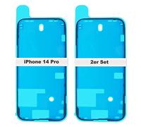 IS-TECK Lot de 2 autocollants de rechange pour iPhone 14 Pro - Pour écran et boîtier - Joint d'étanchéité LCD