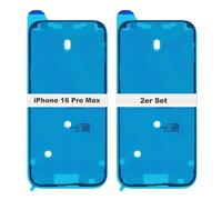 IS-TECK Lot de 2 autocollants de rechange pour iPhone 16 Pro Max Plus - Pour écran et boîtier - Joint autocollant LCD étanche (iPhone 16 Pro Max)