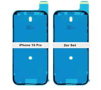 IS-TECK Lot de 2 autocollants de rechange pour iPhone 16 Pro Max Plus - Pour écran et boîtier - Joint autocollant LCD étanche (iPhone 16 Pro)