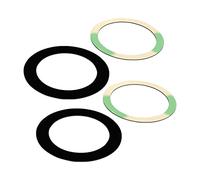 IS-TECK Lot de 2 lentilles en verre de rechange compatibles avec iPhone SE2020/SE2022 7/8 avec colle