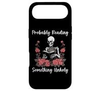 is That Smutt Books Decor,Probably Reading Something Unholy Coque pour iPhone Air