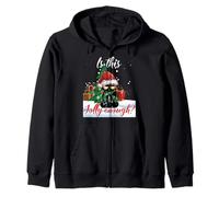 is This Jolly Enough Grumpy Black Cat, guirlandes de Noël, Cadeaux Sweat à Capuche