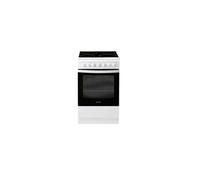 Indesit Cuisinière IS5V5PCW/FR vitrocéramique 59 L 4 feux auto-nettoyant Blanc