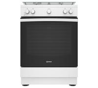Indesit Gazinière IS67G1KMW E 1 Gaz Blanc