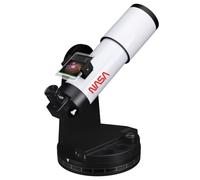ISA Téléscope intelligent 70/350 avec application PushTo, ouverture de 70 mm, filtre solaire, support pour smartphone, look NASA