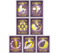 Isaac Asimov Robot Series Collection 7 Books Set (I Robot, The Robots of Dawn, The Naked Sun, The Rest of The Robots, The Caves of Steel, Robots and Empire & The Complete Robot)