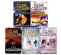 Isaac Bell Series 6-10 Collection 5 Books Set by by Clive Cussler, Justin Scott (The Striker, The Bootlegger, The Assassin, The Gangster, The Cutthroat)