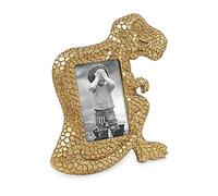 Isaac Jacobs Cadre photo en résine avec chevalet et onglets de suspension pour table, bureau et affichage mural 5,1 x 7,6 cm