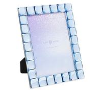Isaac Jacobs International Iji Effacer Jewel Cadre photo 5x7 bleu clair