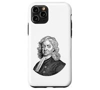 Isaac Newton Portrait de Visage Professeur de Sciences Coque pour iPhone 11 Pro