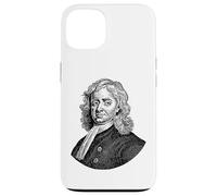 Isaac Newton Portrait de Visage Professeur de Sciences Coque pour iPhone 13