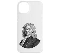 Isaac Newton Portrait de Visage Professeur de Sciences Coque pour iPhone 14 Plus