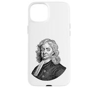 Isaac Newton Portrait de Visage Professeur de Sciences Coque pour iPhone 15 Plus