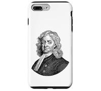 Isaac Newton Portrait de Visage Professeur de Sciences Coque pour iPhone 7 Plus/8 Plus